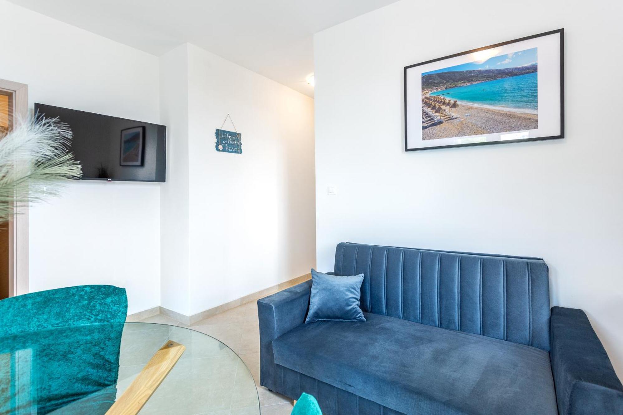 Divine Apartments Baska  Bagian luar foto