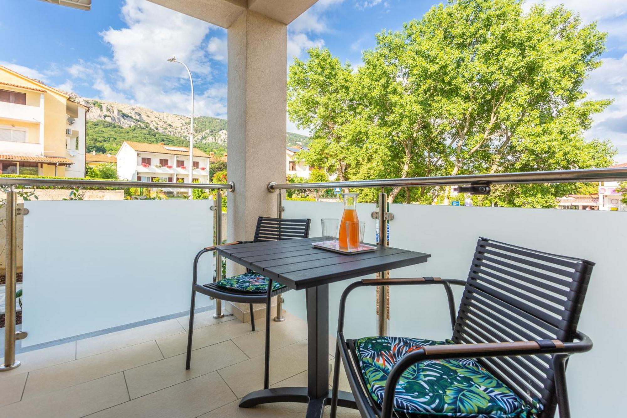 Divine Apartments Baska  Bagian luar foto